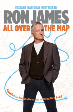 All Over the Map Paperback by Ron James