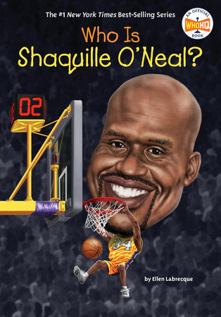 Who Is Shaquille O'Neal? Paperback by Ellen Labrecque; Illustrated by Manuel Gutierrez