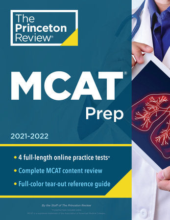 Princeton Review MCAT Prep, 2021-2022 Paperback by The Princeton Review