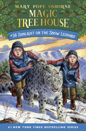 Sunlight on the Snow Leopard Paperback by Mary Pope Osborne; illustrated by AG Ford