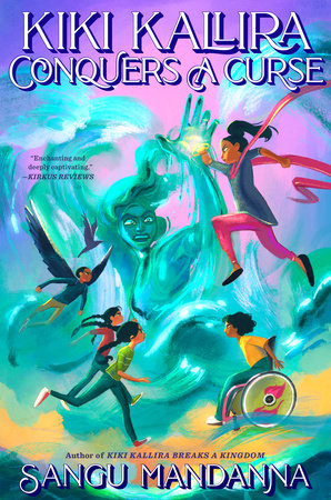 Kiki Kallira Conquers a Curse Paperback by Sangu Mandanna