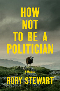 How Not to Be a Politician Hardcover by Rory Stewart
