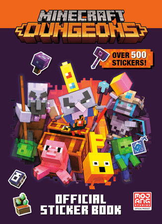 Minecraft Official Dungeons Sticker Book (Minecraft) Paperback by Random House; illustrated by Random House