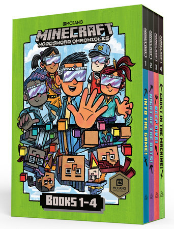 Minecraft Woodsword Chronicles Box Set Books 1-4 (Minecraft) Boxed Set by Nick Eliopulos