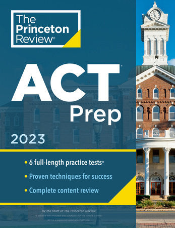 Princeton Review ACT Prep, 2023 Paperback by The Princeton Review