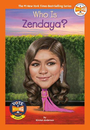Who Is Zendaya? Paperback by Kirsten Anderson; Illustrated by Manuel Gutierrez
