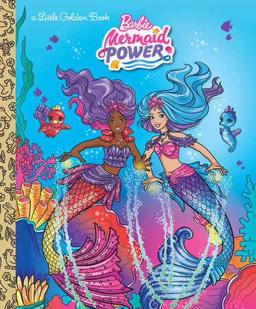 Barbie Mermaid Power Little Golden Book (Barbie) Hardcover by Golden Books