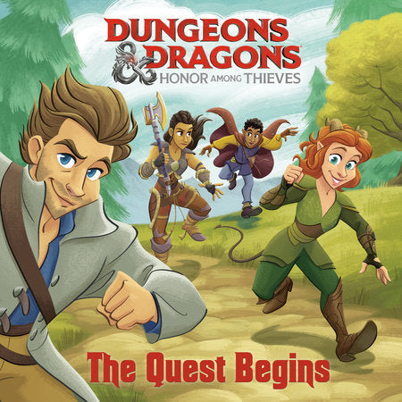The Quest Begins (Dungeons & Dragons: Honor Among Thieves) Paperback by Matt Huntley; illustrated by Alan Batson
