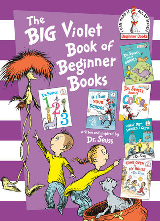 The Big Violet Book of Beginner Books Hardcover by Dr. Seuss