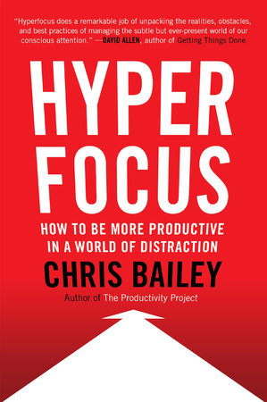 Hyperfocus Paperback by Chris Bailey