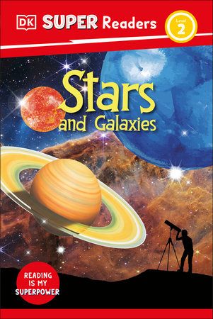DK Super Readers Level 2 Stars and Galaxies Hardcover by DK