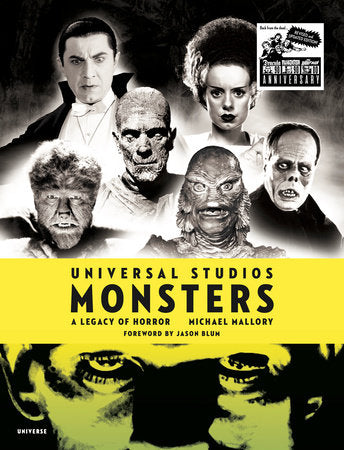 Universal Studios Monsters Hardcover by Michael Mallory; Foreword by Jason Blum