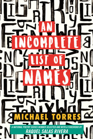 An Incomplete List of Names Paperback by Michael Torres