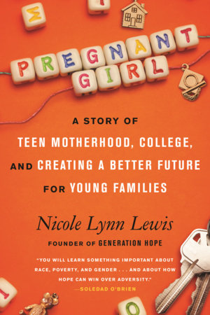 Pregnant Girl Paperback by Nicole Lynn Lewis
