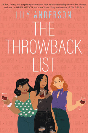 Throwback List, The Hardcover by Lily Anderson