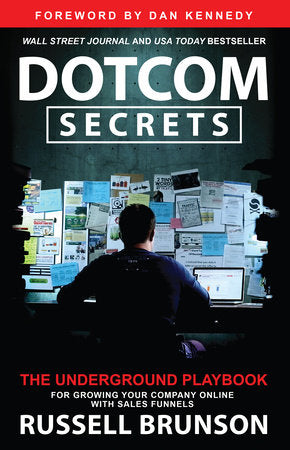 Dotcom Secrets Paperback by Russell Brunson