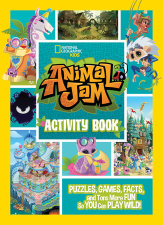 Animal Jam Activity Book Paperback by National Geographic Kids
