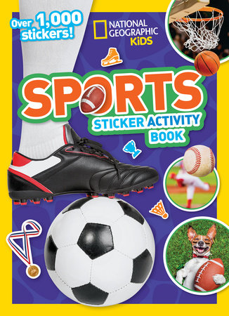Sports Sticker Activity Book Paperback by National Geographic Kids