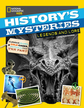 History's Mysteries: Legends and Lore Paperback by Anna Claybourne