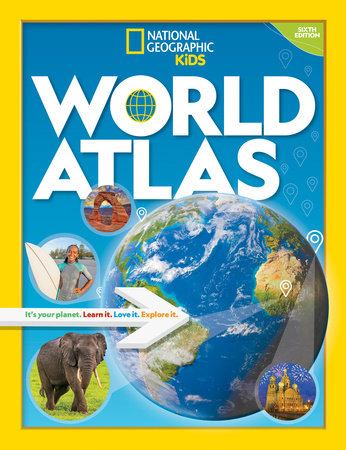National Geographic Kids World Atlas 6th edition Paperback by National Geographic