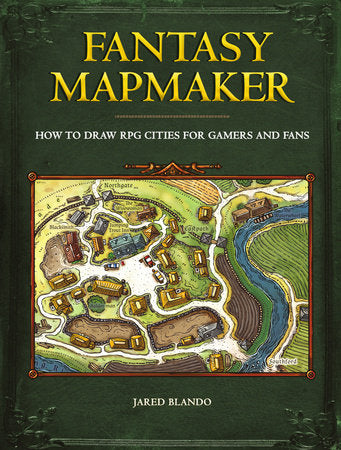 Fantasy Mapmaker Paperback by Jared Blando