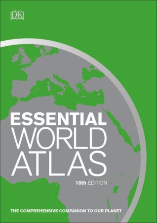Essential World Atlas, 10th Edition Paperback by DK