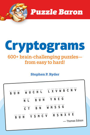 Puzzle Baron Cryptograms Paperback by Puzzle Baron