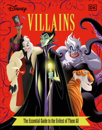 Disney Villains The Essential Guide, New Edition Hardcover by DK