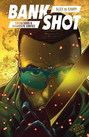 Bankshot Paperback by Written by Alex de Campi. Illustrated by ChrisCross. Colored by Snakebite Cortez.