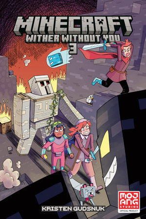 Minecraft: Wither Without You Volume 3 (Graphic Novel) Paperback by Written and Illustrated by Kristen Gudsnuk