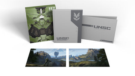 The Art of Halo Infinite Deluxe Edition Hardcover by Created by Microsoft & 343 Industries.