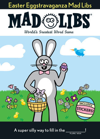 Easter Eggstravaganza Mad Libs Paperback by Mad Libs