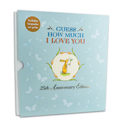 Guess How Much I Love You 25th Anniversary Slipcase Edition Hardcover by Sam McBratney; Illustrated by Anita Jeram