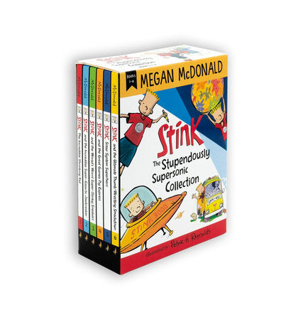 Stink: The Stupendously Super-Sonic Collection Boxed Set by Megan McDonald; Illustrated by Peter H. Reynolds