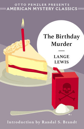 The Birthday Murder Hardcover by Lange Lewis