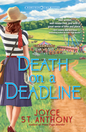 Death on a Deadline Hardcover by Joyce St. Anthony