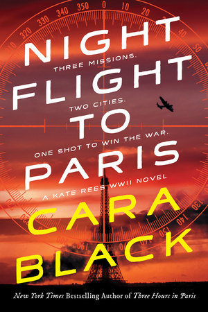 Night Flight to Paris Hardcover by Cara Black