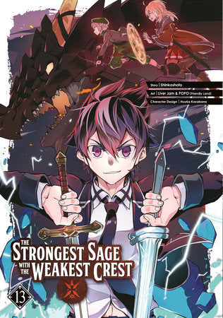 The Strongest Sage with the Weakest Crest 13 Paperback by Shinkoshoto
