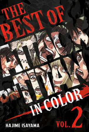 The Best of Attack on Titan: In Color Vol. 2 Hardcover by Hajime Isayama