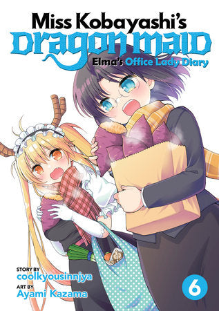 Miss Kobayashi's Dragon Maid: Elma's Office Lady Diary Vol. 6 Paperback by coolkyousinnjya; Illustrated by Ayami Kazama