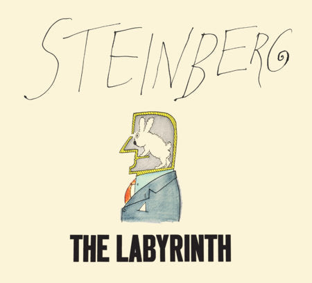 The Labyrinth Hardcover by Saul Steinberg, introduction by Nicholson Baker, afterword by Harold Rosenberg