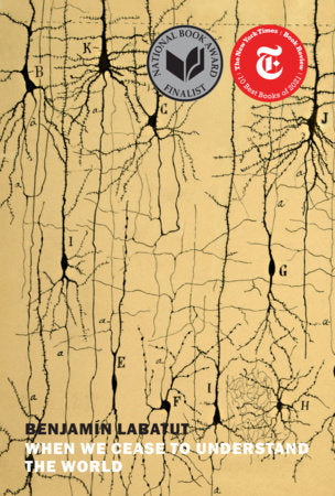 When We Cease to Understand the World Paperback by Benjamin Labatut, translated from the Spanish by Adrian Nathan West