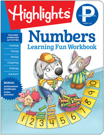 Preschool Numbers Paperback by Highlights Learning
