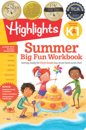Summer Big Fun Workbook Bridging Grades K & 1 Paperback by Highlights Learning