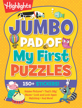 Jumbo Pad of My First Puzzles Paperback by Highlights