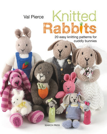 Knitted Rabbits Paperback by Val Pierce