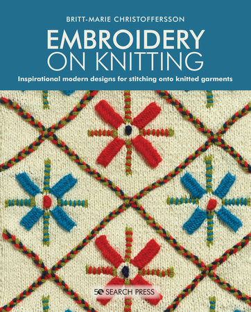 Embroidery on Knitting Paperback by Britt-Marie Christoffersson
