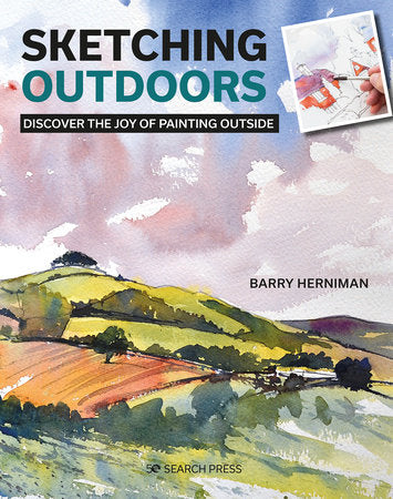 Sketching Outdoors Paperback by Barry Herniman