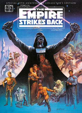 Star Wars: The Empire Strikes Back 40th Anniversary Special Book Hardcover by Created by Titan