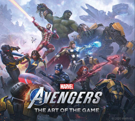 Marvel's Avengers The Art of the Game Hardcover by Paul Davies